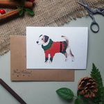 Festive Pups - Jack Russell Christmas Card
