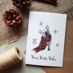 Festive Pups - Frenchie Christmas Card