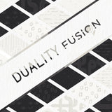 Art Gallery Fabrics - Duality Fusion - Woodblock Black