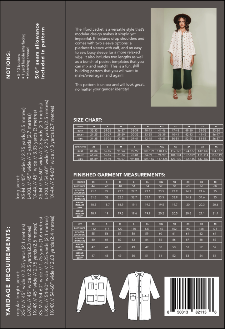 Friday Pattern Co. - The Ilford Jacket