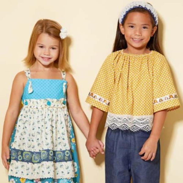 McCall's Girl's 7529 - Boho Outfit