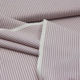 Japanese Cotton Shirting - Pin Stripe Lilac
