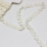 Polyester Guipure Lace 12mm - Edelweiss Ivory
