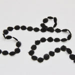 Polyester Guipure Lace 11mm - Dandelion Black