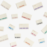 Labels by KATM - Metallic MULTI PACK - 10 Pack