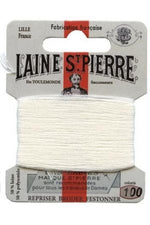 Wool Darning Thread - White 100