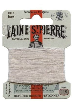 Wool Darning Thread - Kaolin 118