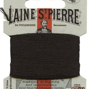 Wool Darning Thread - Black 180