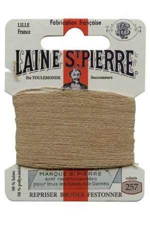 Wool Darning Thread - Light Beige 257