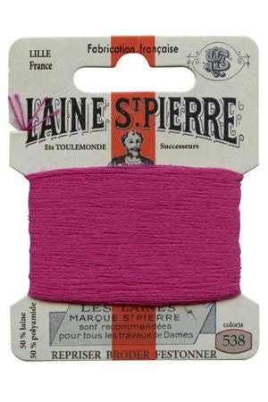 Wool Darning Thread - Fuchsia 538