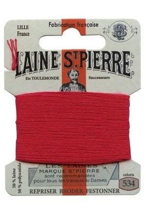 Wool Darning Thread - Vermilion 534