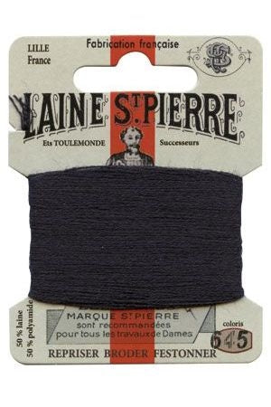 Wool Darning Thread - Dark Navy 645