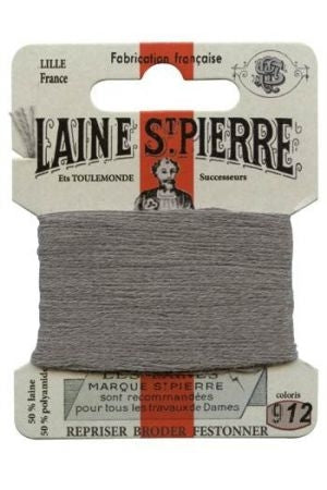 Wool Darning Thread - Grey 912