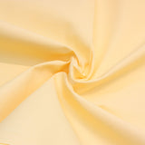 plain wide crisp cotton fabric in lemon yellow