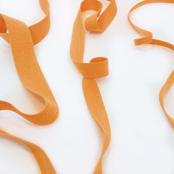 Cotton Herringbone Tape - 014 Light Orange