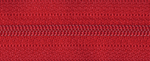 Light Nylon Open-Ended Zip - Red 519