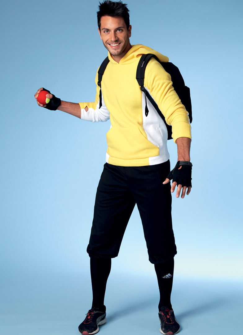 McCall's Men's 7486 - Hoodie, T-shirts & Sweatpants