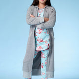 McCall's Girl's 7499 - Hooded Robe, Henley Top & Pants