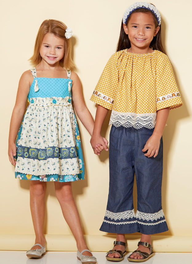 McCall's Girl's 7529 - Boho Outfit