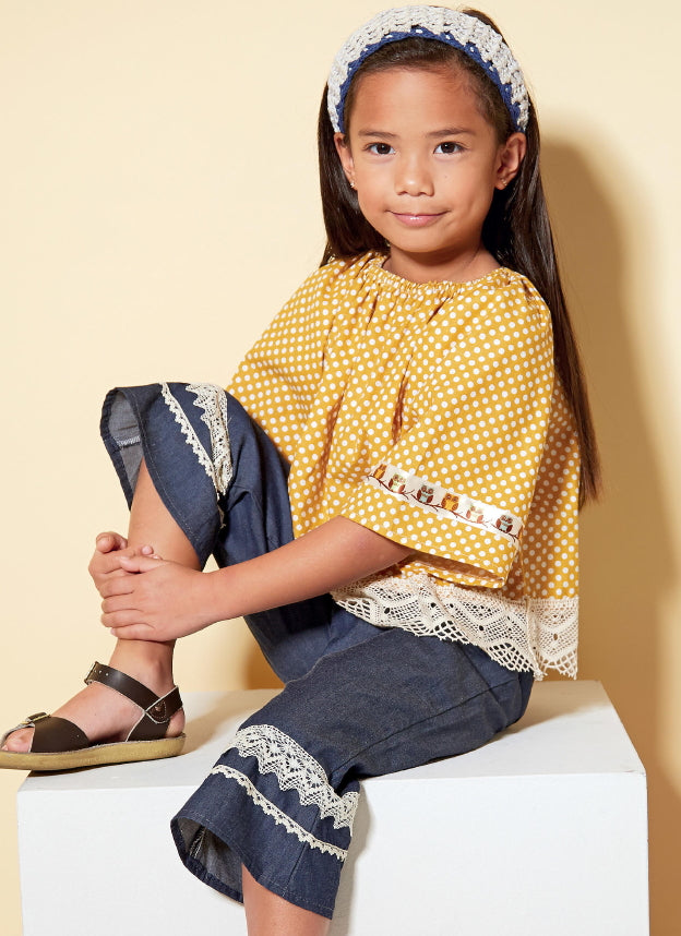 McCall's Girl's 7529 - Boho Outfit