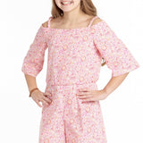 McCall's Girl's 7590 - Off-The-Shoulder Tops & Dress
