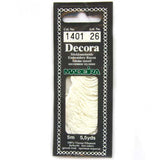 Decora Hand Embroidery Thread - White 1401