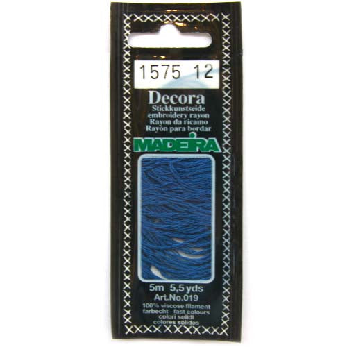 Decora Hand Embroidery Thread - Dark Blue 1575