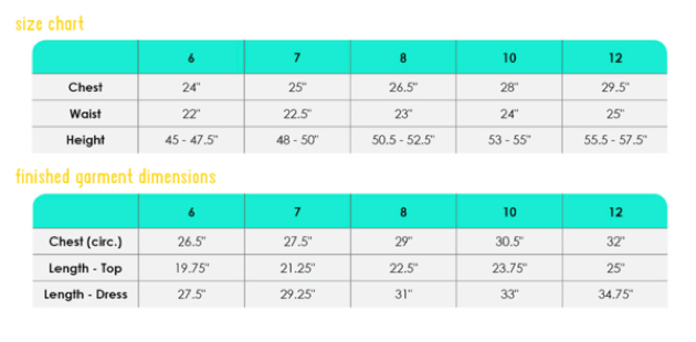 Made By Rae Kids - Geranium Dress