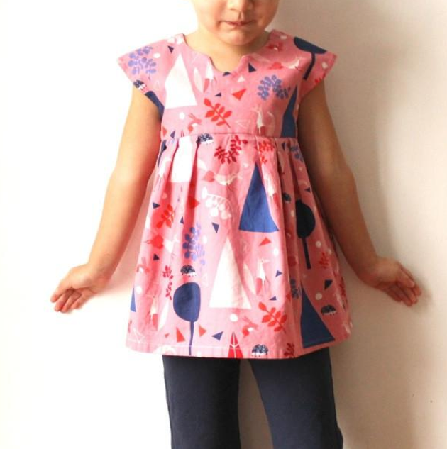 Made By Rae Kids - Geranium Dress