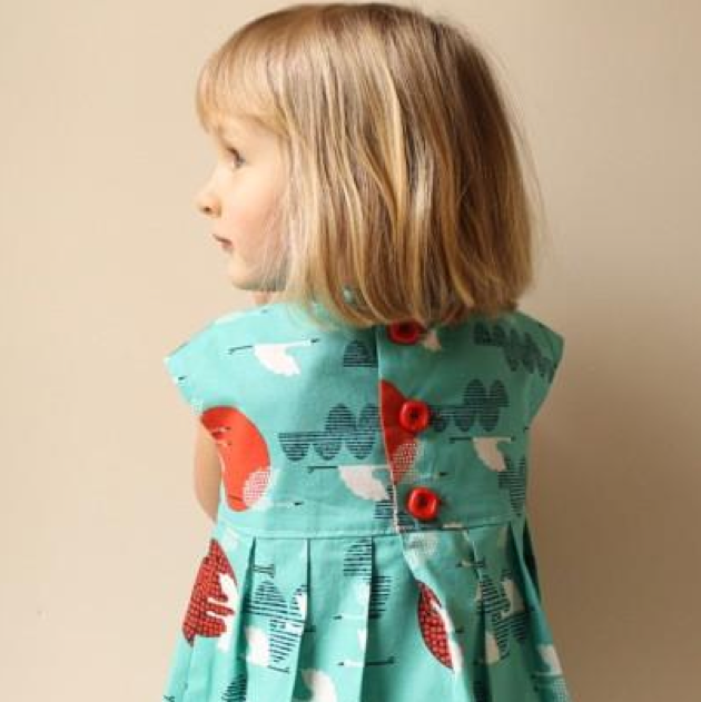 Made By Rae Kids - Geranium Dress