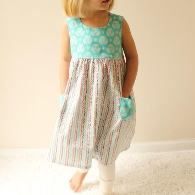 Made By Rae Kids - Geranium Dress