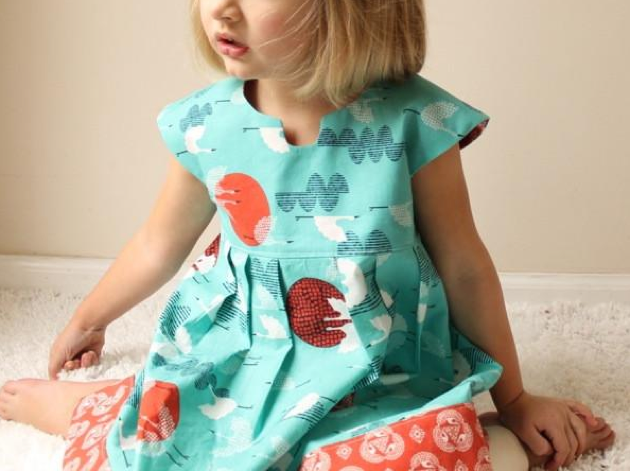 Made By Rae Kids - Geranium Dress