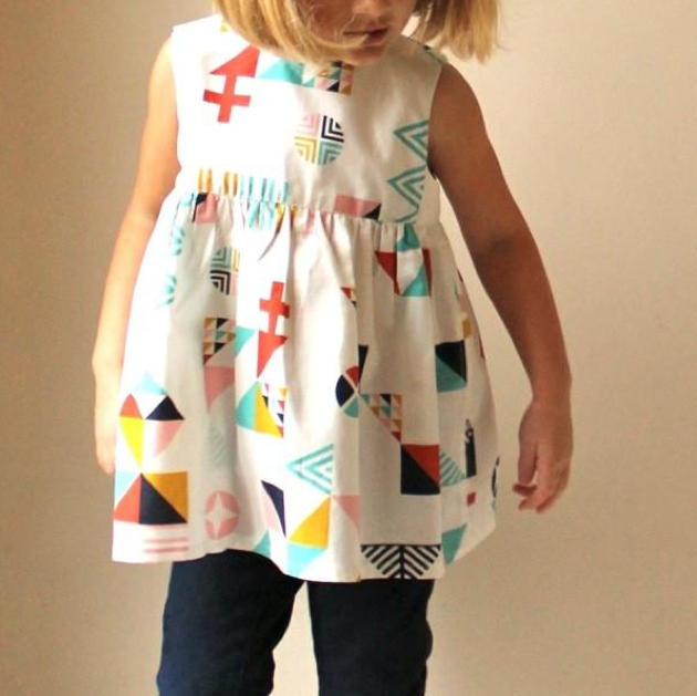 Made By Rae Kids - Geranium Dress