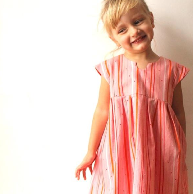 Made By Rae Kids - Geranium Dress