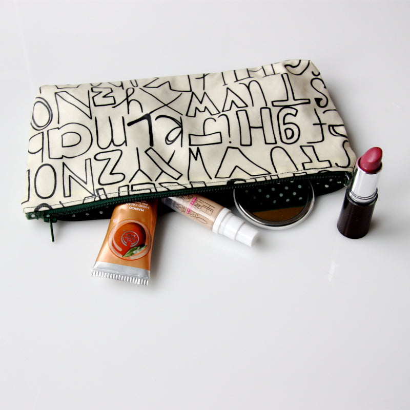 Introduction to Machine Sewing: Make a Lined Zip Top Pouch