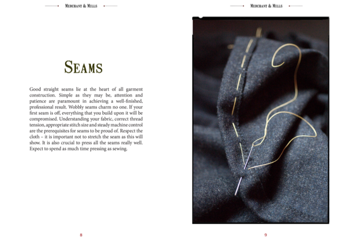 Merchant and Mills - Elementary Sewing Skills book