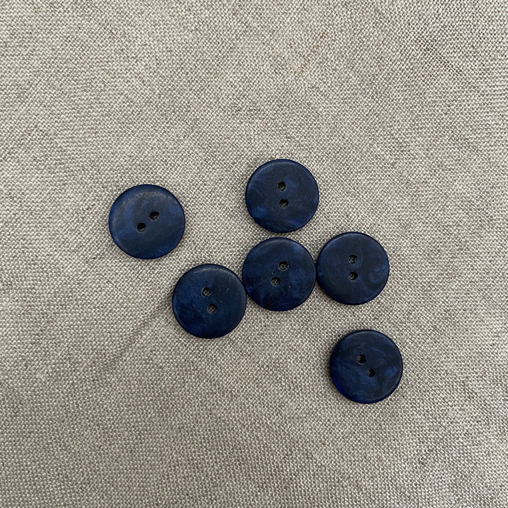 Marble Pattern Buttons - Blue