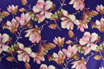 Luxury Printed Cotton Lawn - Martinique - Purple and Pink