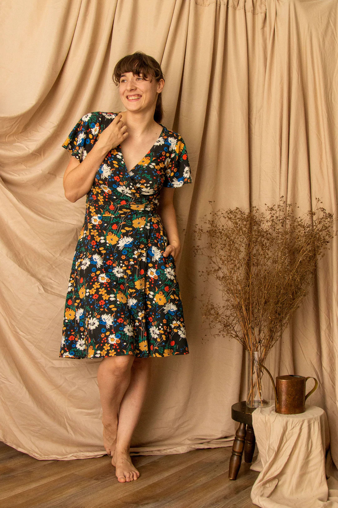 Untitled Thoughts - Mathilde Wrap Dress - PDF Pattern