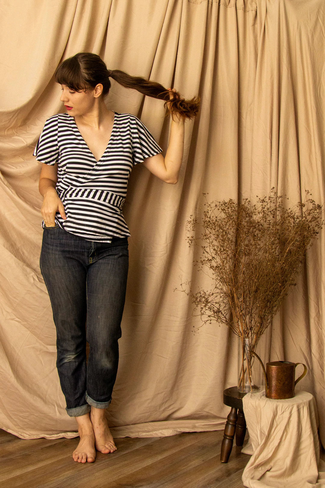 Untitled Thoughts - Mathilde Wrap Dress - PDF Pattern