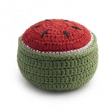 crochet watermelon fixing weight or pin cushion 