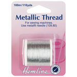 Metallic Machine Thread - Silver