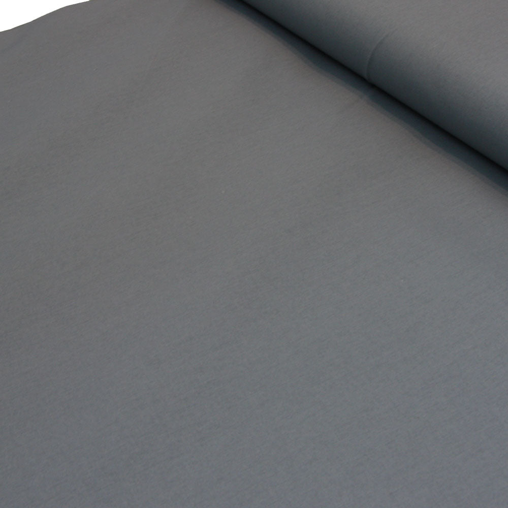 Wide Cotton Plains - Mid Grey