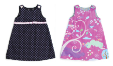 Minikrea 30004 - Girl's 'Spencer' Pinafore Dress 4-10yrs