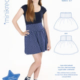 Minikrea 40140 - Girl's 'A-Nederdel' A-Line Skirt 8-16yrs