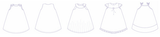Minikrea 10004 - Girl's 'Spencer' Pinafore Dress 0-9 mths