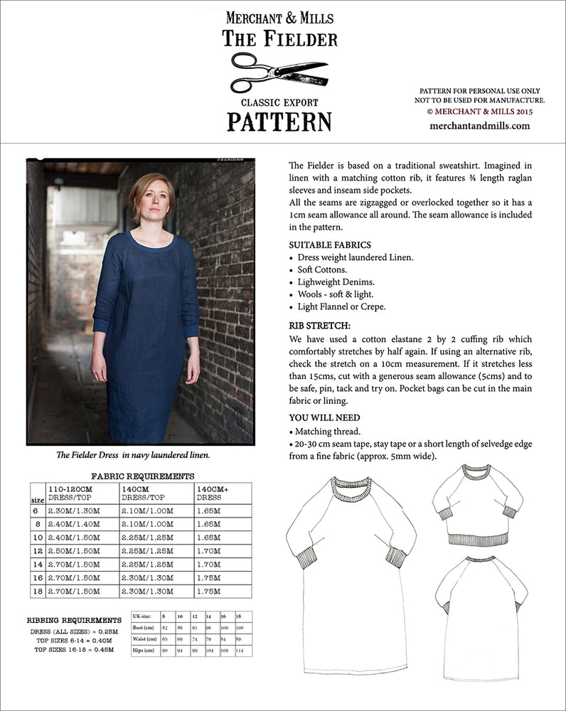Merchant & Mills - The Fielder Dress & Sweater