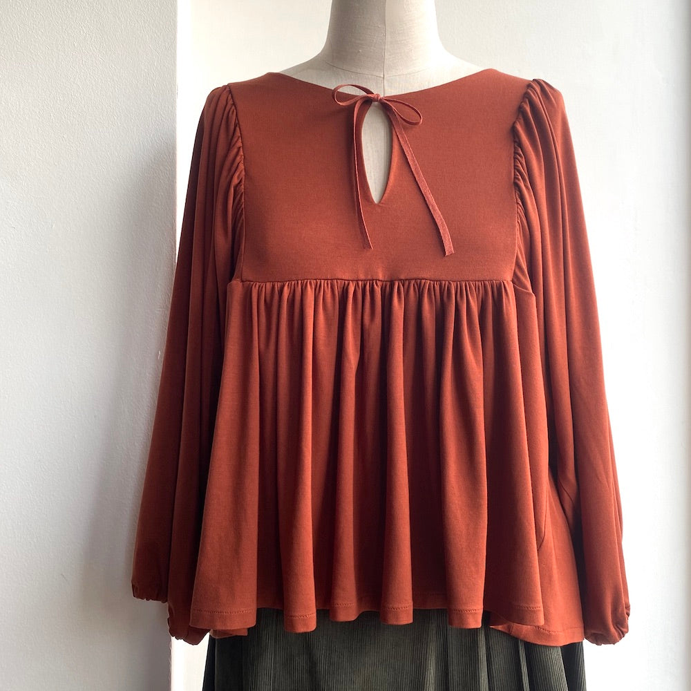 Eco-Modal Knit - Rust