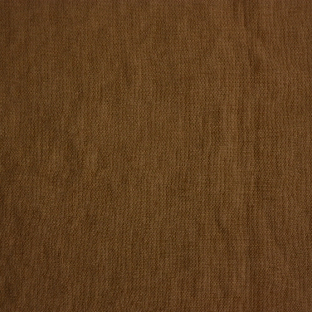 European Washed Linen - Muscovado
