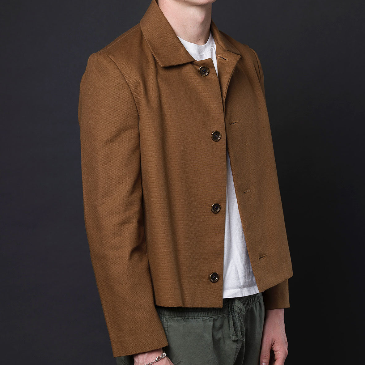 Organic Cotton Canvas - Sienna